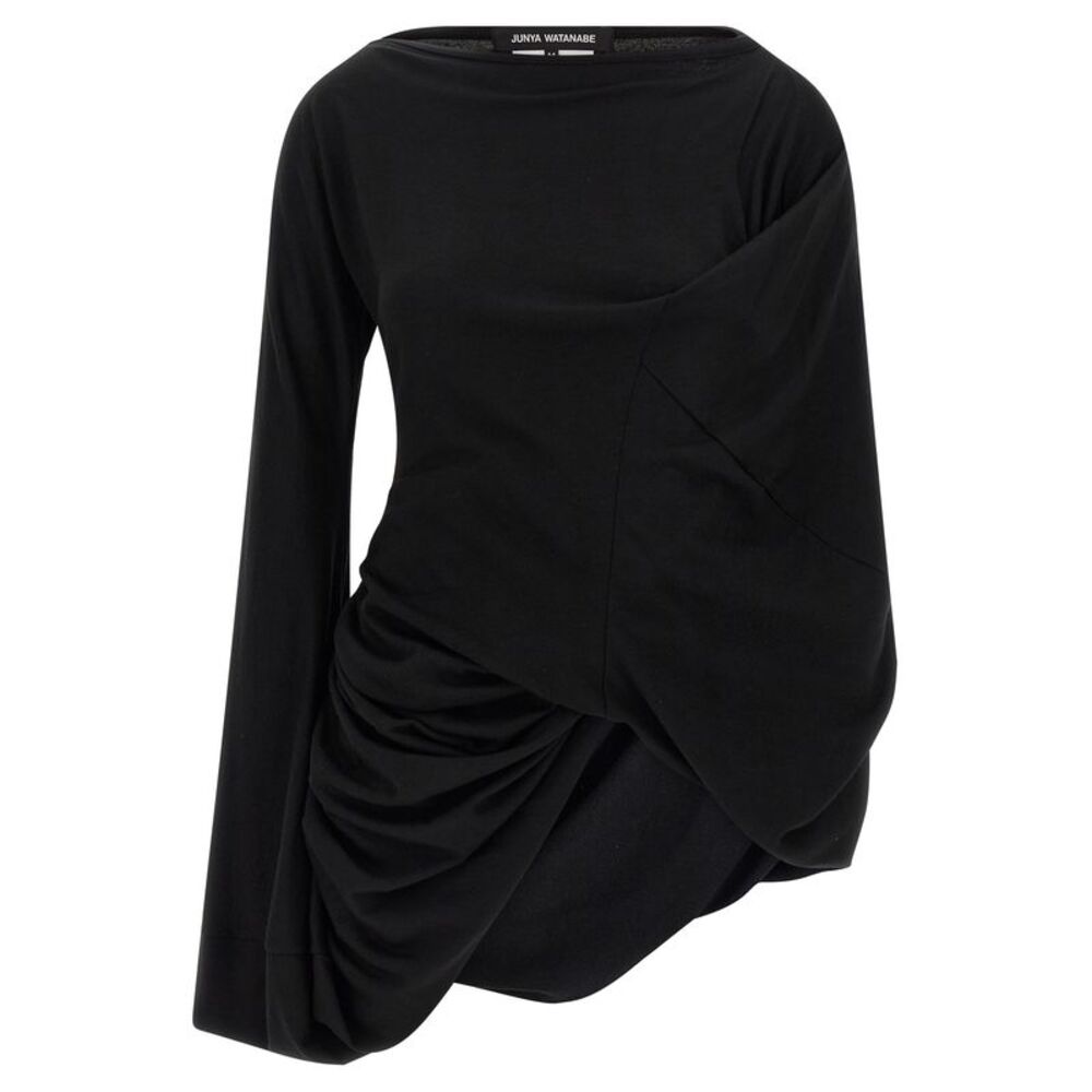 Junya Watanabe Black Wool Women's Blouse